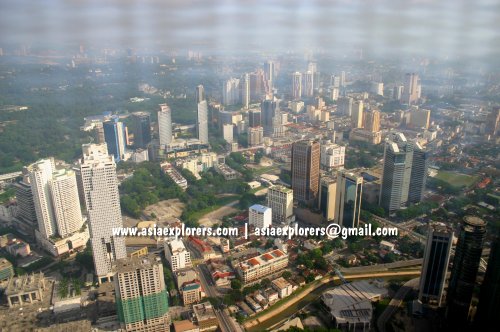 View of Kuala Lumpur from KL